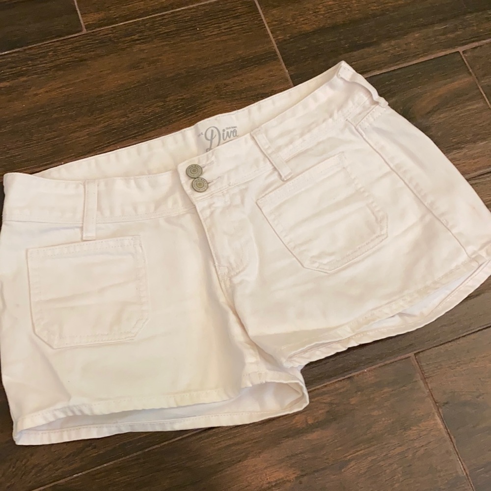 Old Navy White Denim Shorts